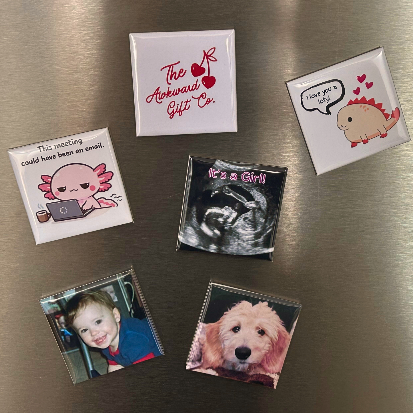 Personalized Photo Magnets – Customized Picture Fridge Magnet
